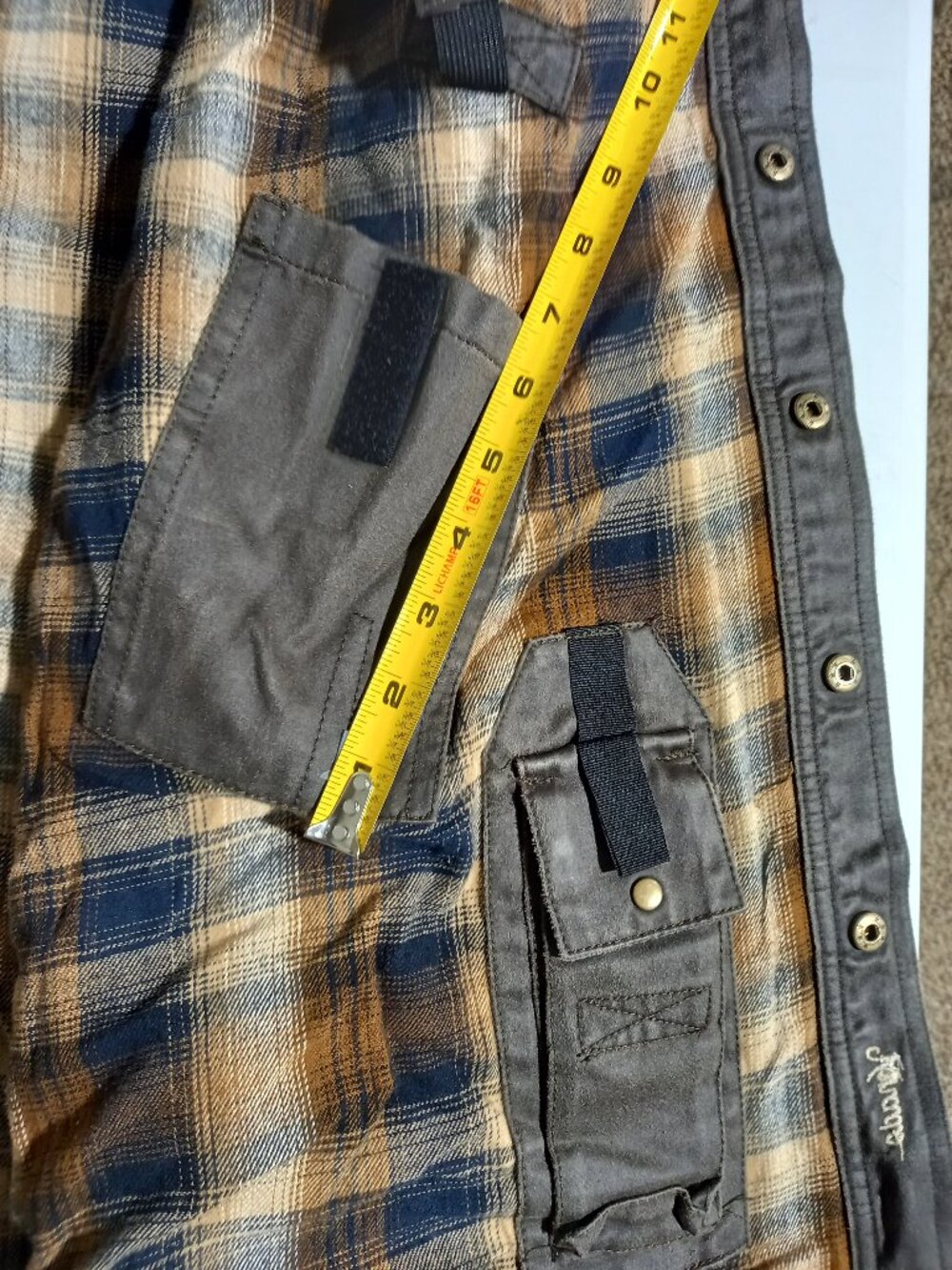 Bountyman Concealed Carry Shirt Jacket - Brown | 2XLT - Picture 5 of 8